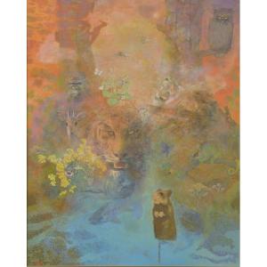 葛西俊逸 「夏の記憶」 油彩F15号 額付き : 一枚の繪Yahoo!店 - 通販