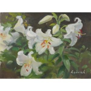 No4833 額装　川村嘉久「能登晴るる」　油彩画　F6号　昭和49年　送料無料 Yahoo!オークション - 川村嘉久画 師 高光一也 油絵 風景画 能登