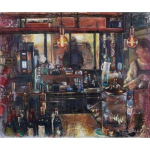 池田清明 「まなざし」 油彩100号 額付き : 一枚の繪Yahoo!店