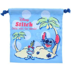 サンスター文具 ディズニー 巾着 Sサイズ スティッチ