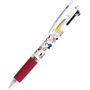 スヌーピー チラシ/チェリー/手紙/夜空/ドット/ハウス/フレンズ　ジェットストリーム 3色ボールペ...