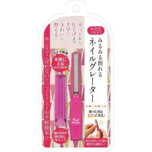 ネイルグレーター ピンク みるみる削れる 新発想つめきり 松本金型｜ichimangoku
