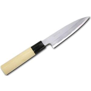 包丁　堺一文字光秀  白鋼　バラン切包丁120mm 包丁  本刃付け無料