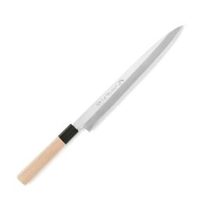 包丁 堺一文字光秀 白鋼 霞研 柳刃包丁240mm【名入れ即日可能】 送料