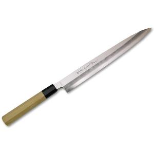 包丁 堺一文字光秀 V10本霞 柳刃包丁240mm【名入れ即日可能】 送料無料