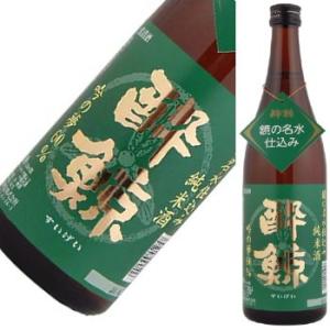 酔鯨　鏡の名水仕込み純米酒60％　720ml
