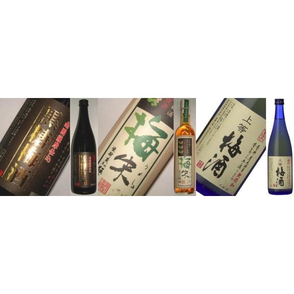 梅酒お試し３本セット【税込・送料込】★ご発送はリサイクルダンボールとなります。ギフトはギフト箱代27...