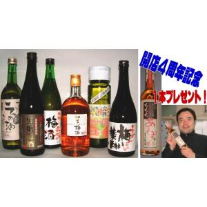 開店４周年企画　個性派梅酒６本セットに“あんず酒”プレゼント　先着20セット