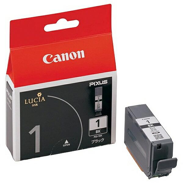 Canon(キャノン):PGI-1BK ブラックインク 2443B001 PGI-1BK ブラック ...