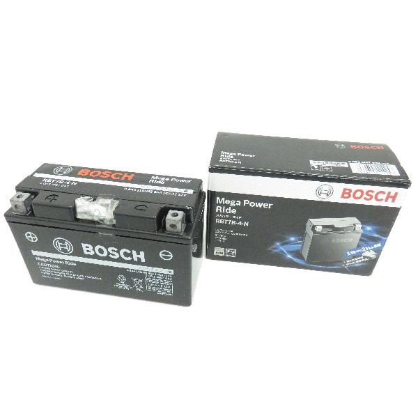 BOSCH(ボッシュ):二輪車用バッテリー 液入り充電済み  RBT7B-4-N