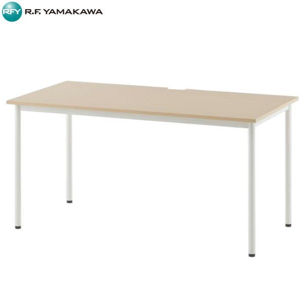(法人限定)アール・エフ・ヤマカワ:SHシンプルテーブル W1400xD700 ナチュラル