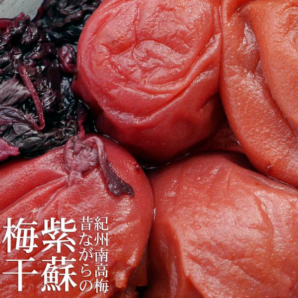 訳あり 紀州南高梅 紫蘇 昔ながらのしそ梅干し 塩分20% 100g×4 (400g)　メール便 送...