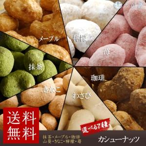 豆菓子 カシューナッツ 選べる7種類の味から5袋 きなこ