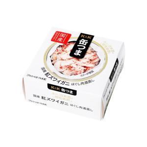 K&amp;K 缶つま国産紅ズワイガニほぐし肉酒蒸し 75g×12