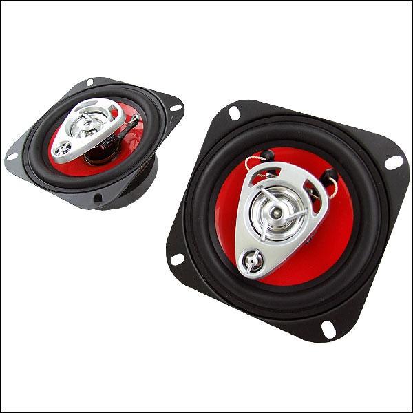 試聴あり！最大180Wカースピーカー （10cmタイプ）3way 低コストながらハイクオリティなサウ...