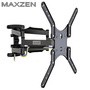 新商品特別価格！MAXZEN マクスゼン対応 壁掛け金具 32-70インチ 対応  ダブルアーム 壁掛金具 上下左右角度調節 液晶  冷間圧延鋼｜ichioshi