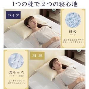 【レビュー特典付 ピロケース】 丸八真綿 枕 ...の詳細画像4