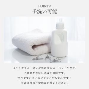 【アウトレット価格】 洗えて畳める カーペット...の詳細画像4