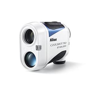 Nikon Coolshot Pro Stabilized Golf Rangefinder Standard Version White, Larg