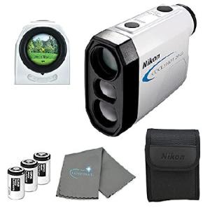 Nikon Coolshot 20 GII Golf Laser Rangefinder Bundle with 3 CR2 Batteries and a Lumintrail Cleaning Cloth並行輸入