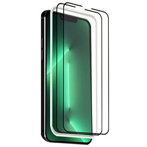 Less is More iPhone13 pro max ガラスフィルム 全面保護 保護フィルム 日本製旭硝子 貼付けガイド枠付き