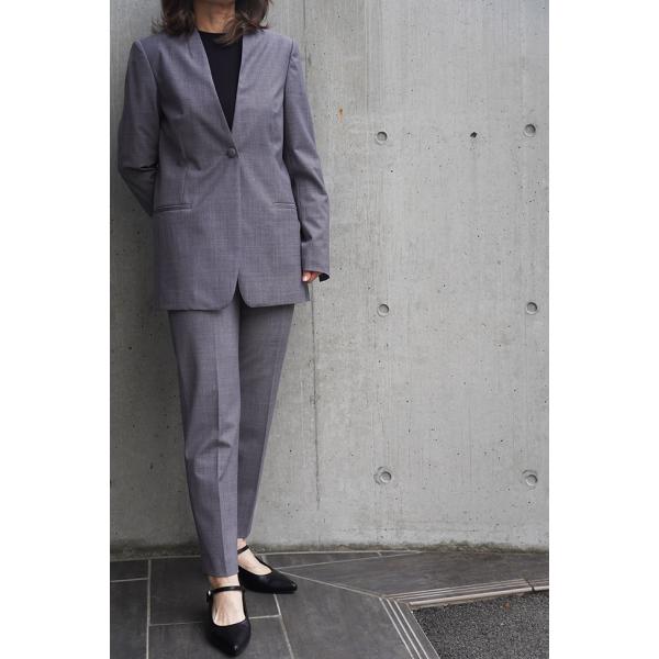 20％OFF　PASSIONE パシオーネ　レディース　ノーカラー　セットアップスーツ　416424...