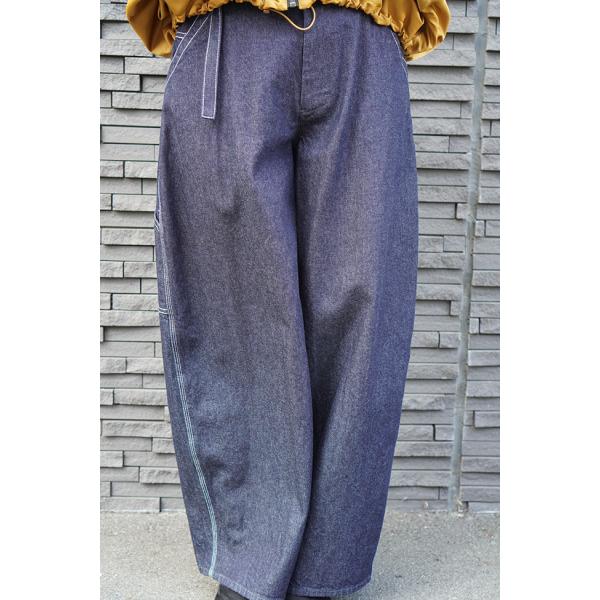 【30％OFF】PASSIONE パシオーネ レディース デニムパンツ ワイドパンツ オールシーズン...