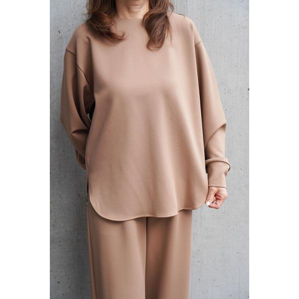 Cafune カフネ ストレッチ素材 プルオーバー 535980