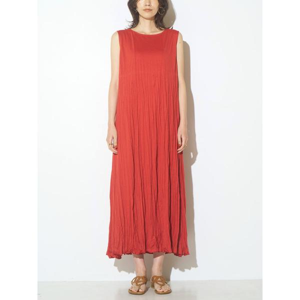 CHIGNON シニヨン レディースワンピース ラインワッシャー フレア ワンピース レッド ブルー...