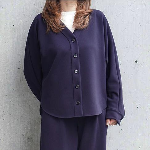 cafune カフネ レディース Vネック カーディガン オケージョン オフィスカジュアル 6159...