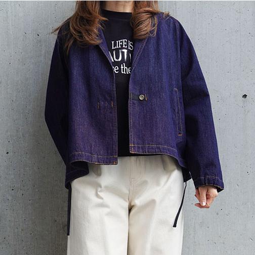 PASSIONE パシオーネ レディース テーラード デニムジャケット 616415