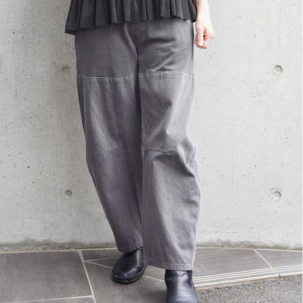 dignite collier ガーメントダイ切り替えパンツ レディースパンツ 80267032