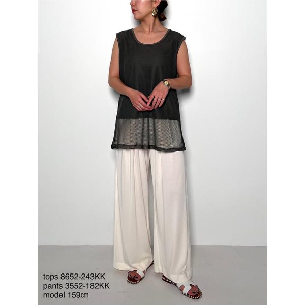 30％OFF　CHIGNON　シニヨン　メッシュレイヤープルオーバー　8652-243KK