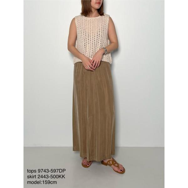 30％OFF　CHIGNON　シニヨン　テープヤーンショートベスト　9743-597