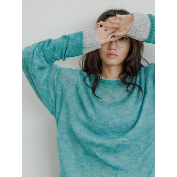 30％OFF　CHIGNON　シニヨン　シア―ルーズニットPO　9744-091