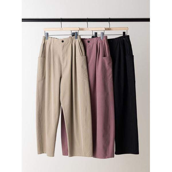 YENN イェン ウォッシュド ビッグ ポケットパンツ WASHED BIG PK PT 2026A...