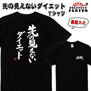 【おもしろＴシャツ】【爆笑ネタシリーズ】「先の見えないダイエット」Ｔシャツ　【ネタＴシャツ　男女兼用...