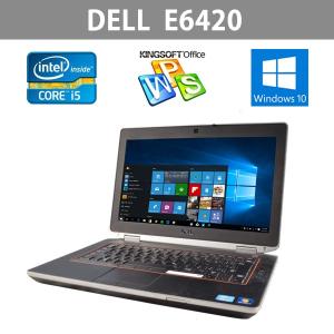 中古ノートパソコン   最新Windows10  新品SSD 240GB  DELL E6420  14型  第2世代Core i5  2.5GHz メモリ8GB   リカバリ  Office