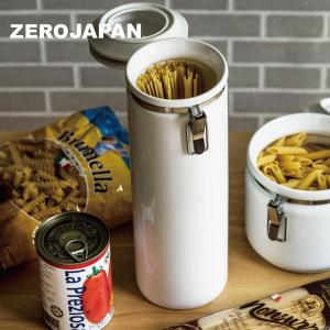 ZEROJAPAN ゼロジャパン 美濃焼 日本製 パスタキャニスター PA-05 パスタ 保存 陶器｜ichiyamahei