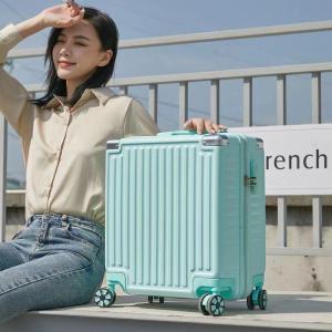 スーツケース S(18インチ)サイズ 小型 超軽量 キャリーケースファスナータイプ /フレームタイプ かわいい 旅行かばん TSAロック搭載 360°回転静音