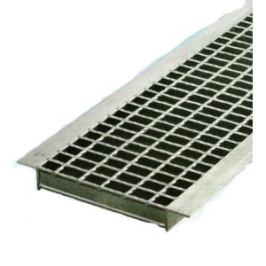 ダイクレ U字溝グレーチング 溝幅300用 並目(Dグリップ) T-14 スチール