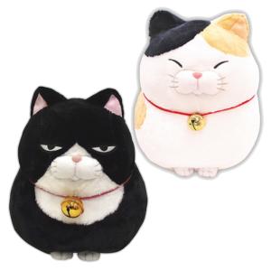 AMUSE ひげまんじゅうBIG あんこ みーさま ぬいぐるみ ネコ ねこ どうぶつ 動物 だっこ こども おもちゃ 人形