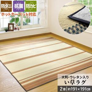 カーペット ラグ 8畳 防ダニ 抗菌 352×352cm 国産 新品 カーペット ラグ 国産 8畳 352×352cm オールシーズン 防ダニ