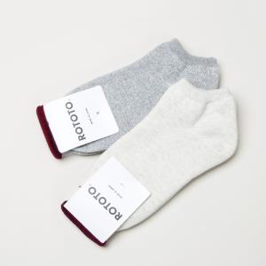 RoToTo (ロトト) WASHI PILE SHORT SOCKS / 和紙 パイルショートソックス｜icora