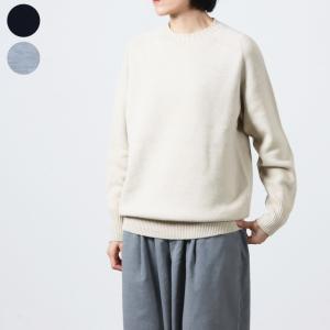 【30% OFF】Soglia (ソリア) WEANERS Seamless Sweater / ウールシームレスセーター｜icora