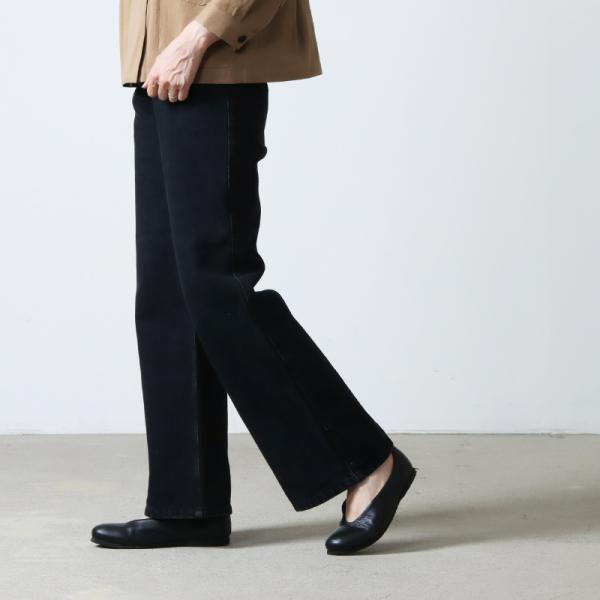 snow peak (スノーピーク) Three Pockets Black Jeans Pants...