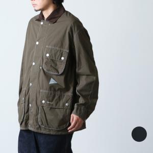 and wander (アンドワンダー) Barbour CORDURA shirt / バブアーコーデュラシャツ｜icora