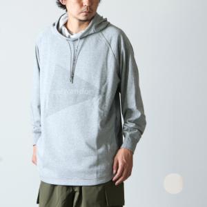 and wander (アンドワンダー) sweat hoodie / スウェットフーディー｜icora