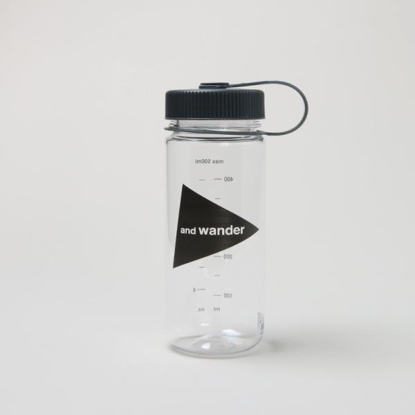 and wander (アンドワンダー) and wander logo bottle 500 / ...