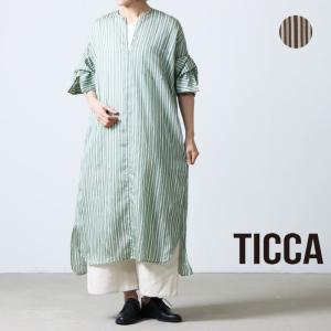 【30% OFF】TICCA (ティッカ) ツイストスリーブワンピース｜icora